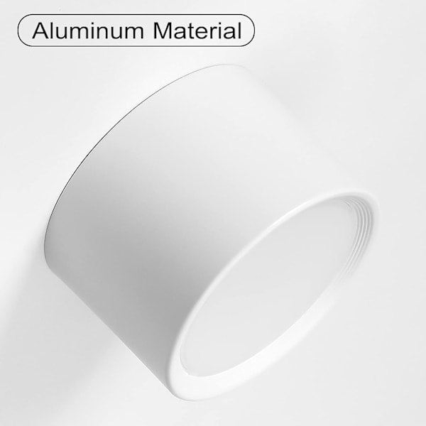 Lämmin valkoinen 12W LED-kattovalaisin 3000K, Ø120MM keittiöön, olohuoneeseen, makuuhuoneeseen