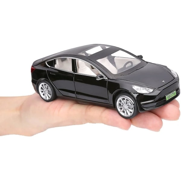Malli 3 Valettu Metalli Autolelu Lapselle Musta