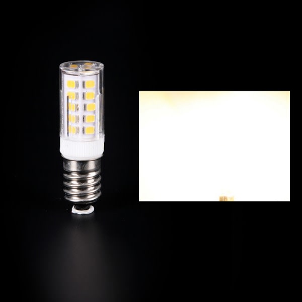 E12/E14 Mini dimbar LED-ljus Ljuskrona Spotlight Kylskåp Ref Varmvit E14 Warm White E14