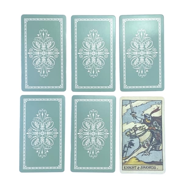 Klassiskt Tarotkort Prophecy Divination Deck Familjespel Bo A1 one size