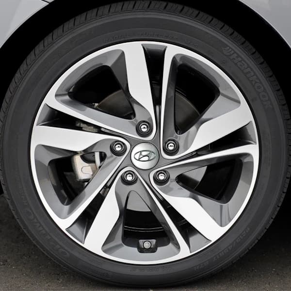 4-pakning - Hyundai senterkopper / hjulnav-emblem - Bil 60mm - Sølv 60mm - Silver