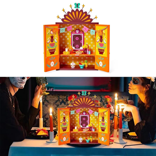 Dag de Muertos Ofrenda trälåda set