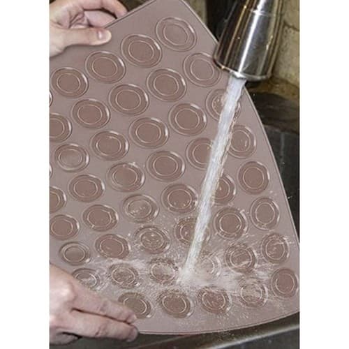 Macaron kageform i silikone / form - 48 pladser 150
