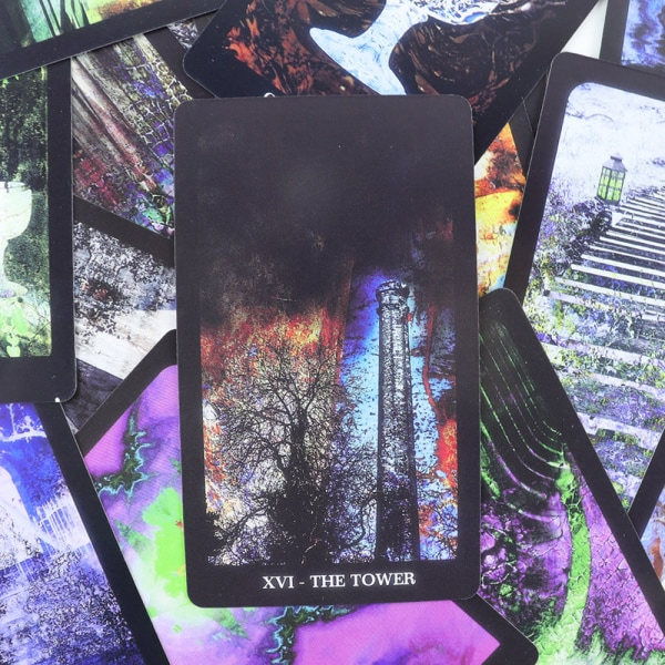 12*7 cm Final Revelation Tarot Prophecy Divination Deck Family P A Yksi koko A One size