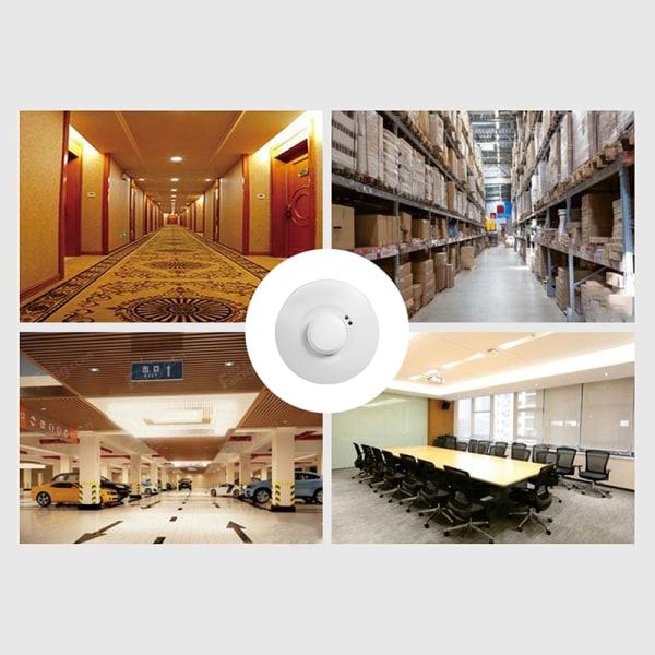 AC 85-265V 5,8GHz 10A LED Mikrovågsradarsensor Ljusbrytare H A1