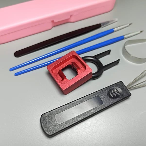 Mekanisk Tastatur Smørefedt Pen Tool Samling Switch Stem Puller IC Claw Holder til Cherry Kailh Gateron TTC Candy Switch B