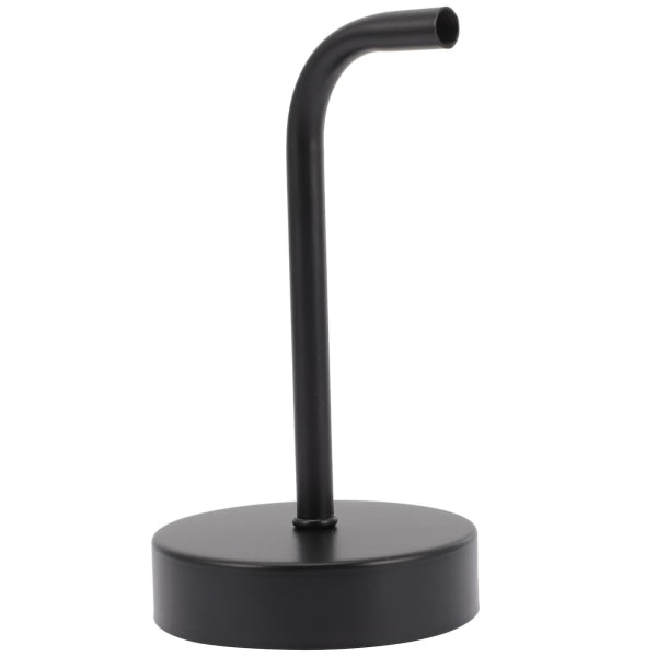1 set Vägglampa Stång Smidesjärn Armbåge Lamphållare Hushållslampa Stöd Svart13,5x9,5cm Svart 13,5x9,5cm