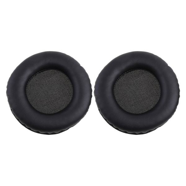 2 stk. sorte udskiftningspudebetræk til Sony MDR-V700 Z700DJ-headset