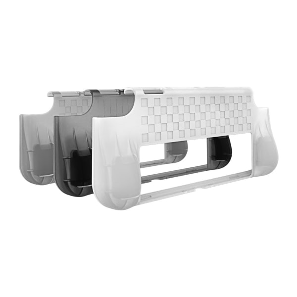 Transparent deksel for Switch OLED håndholdt kontrolldeksel Case transparent deksel Sølvgrå