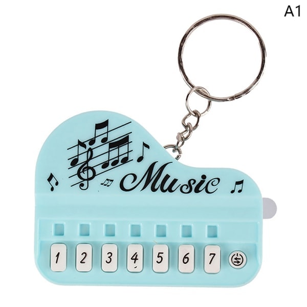 Bærbar musikinstrument Toy Piano Nøglering Mini Elektronisk A1 onesize A1 onesize
