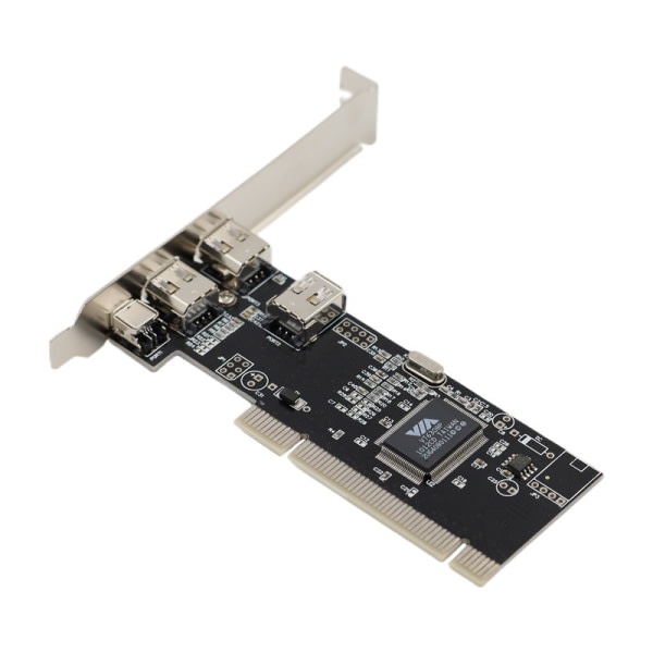 PCI 4-porters Firewire IEEE 1394 1394A 4/6-pinners forsterkerkort PCIE til 1395