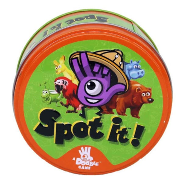 Spot It -korttipeli useille pelaajille Logiikkaa kehittävä harjoituslautapeli perheen kokoontumisille [HK] karhujen valtaama bears infested