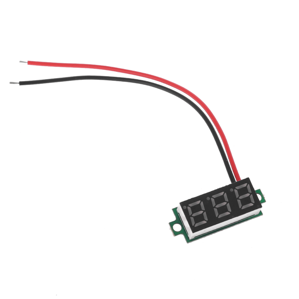 Digital termometermodul 0,28\" LED-display kompatibel med DS18B20 temperatursensor