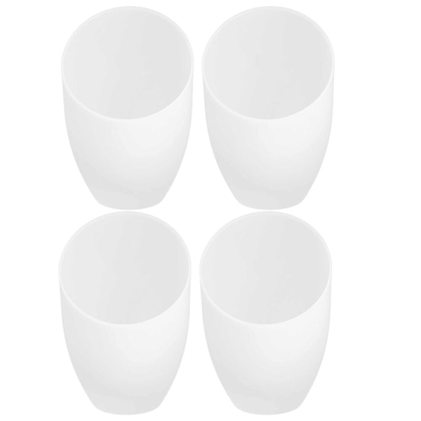 4 stk. Plast Lampskærm Udskiftning Lampskærm Soveværelse Gulvlampe Lysdæksler Hvid 113X8.5X8.5CM Hvid 1 13X8.5X8.5CM