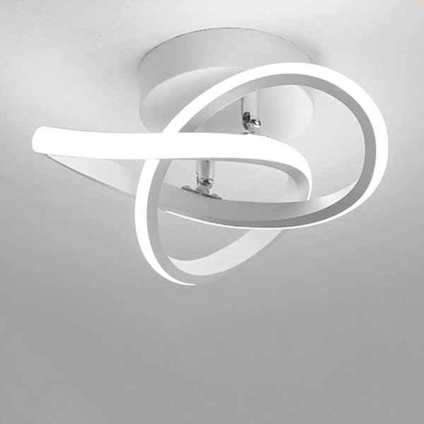 CDQ Moderne LED loftslampe, 22W aluminium og akryl loftslampe
