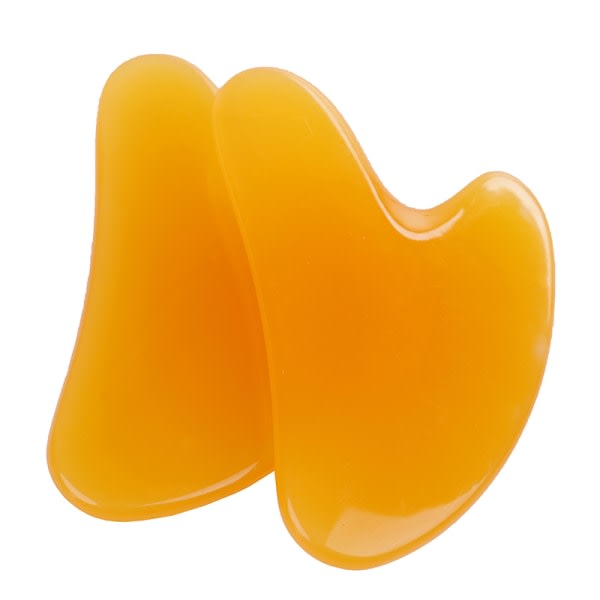 Gua Sha skrapmassageværktøj kropsmassager guasha akupunktur Orange onesize Orange onesize