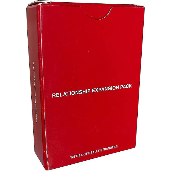 We're Not Really Strangers Kortspel - Ett interaktivt kortspel för vuxna och isbrytare[HK] Relationsexpansionsversion Relationship expansion version