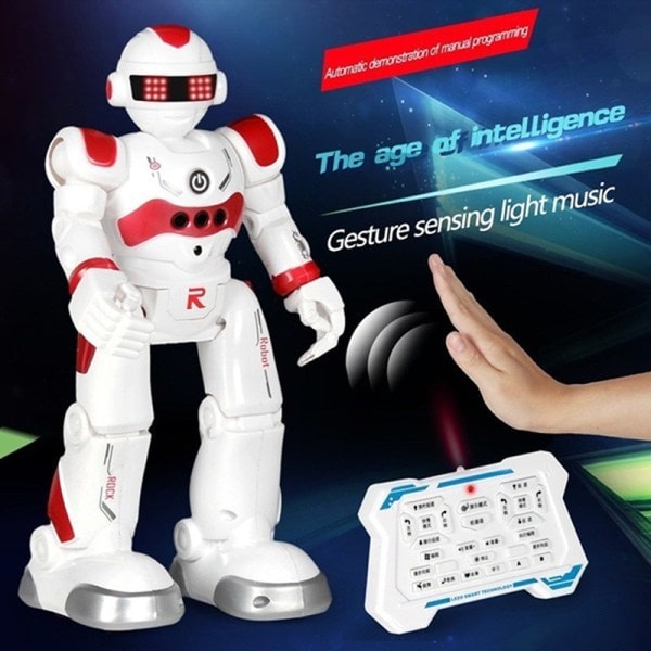2021 NYHED Seneste Smart Robot RC Robot Flerfunktionsladdningsleksaker 2017 mini Blå One Size 2017 mini Blue One Size