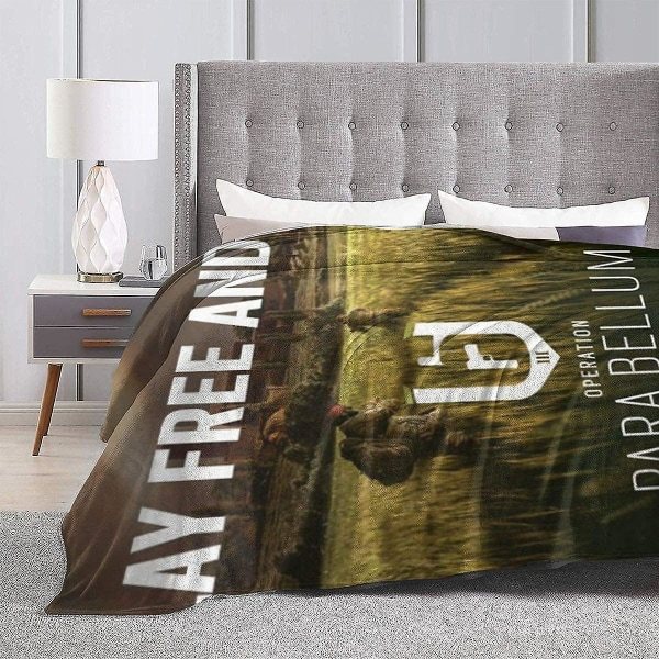 Rainbow Six Flanell Mikrofiberfilt Varm Fuzzy Plysch Handduk Täcke Lätt Säng Sängöverdrag Till Sängsoffa Vardagsrum Teens-l292 50x40in 125x100cm