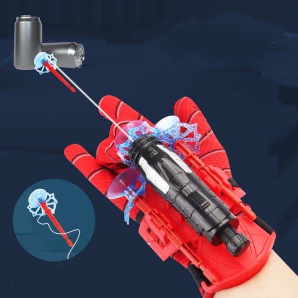 Spindelhandskar Man Web Shooter för barn, Launcher Spider Kids