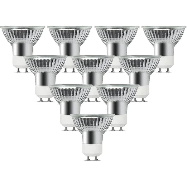 GU10 Halogen Spotpære, Dimbar 50W Varmhvit 2800K, AC 220-240V Halogenreflektor