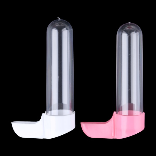 Pack Parrot Feeder Parakeet Vatten Dispenser Ingen Röra Automatisk Fågelmatning Tillbehör för Cockatiel 100ml 60ml S