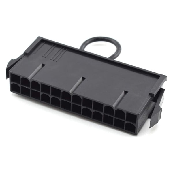 24-bens ATX PSU strømforsyning Starter On/Off Switch Jumper Bridge Adapter