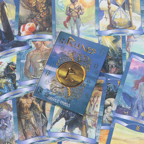 Runor Orakelkort Tarot Familjefest Profetia Spådomstavla Multicolor one size Multicolor one size