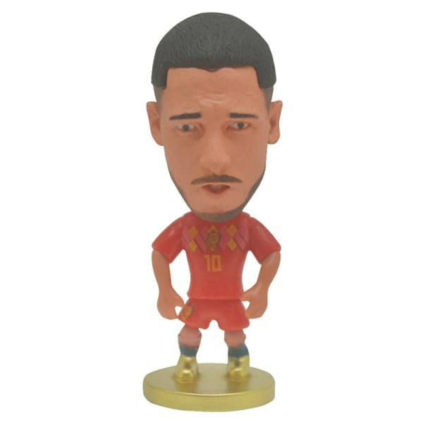 Fodboldstjerne Figur Mini Fodboldspiller Bil Ornament Kollektion 10 10 10 10