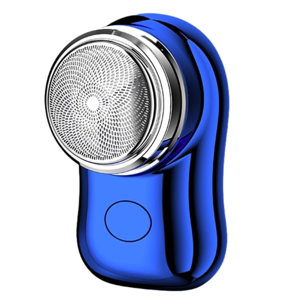 Bärbar minirakapparat för män - Torr och våt - Lågt ljud - Snabb - Safirblå Sapphire blue