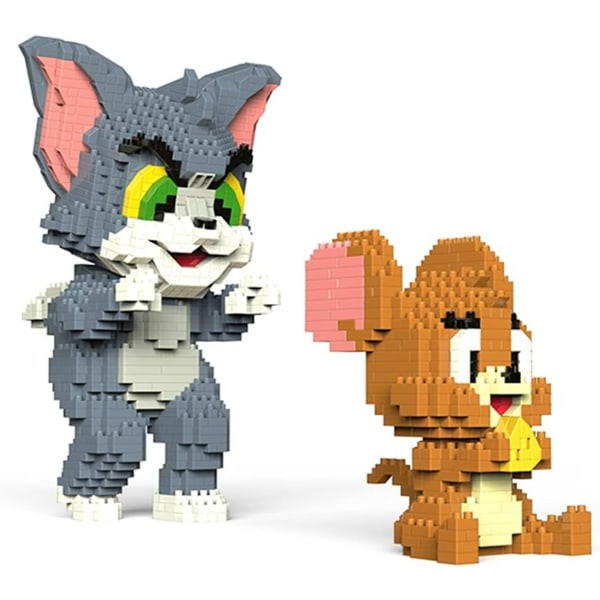 Mikro Byggeklodser, 2016PCS Klassisk Tegneserie Anime Mini Bygning