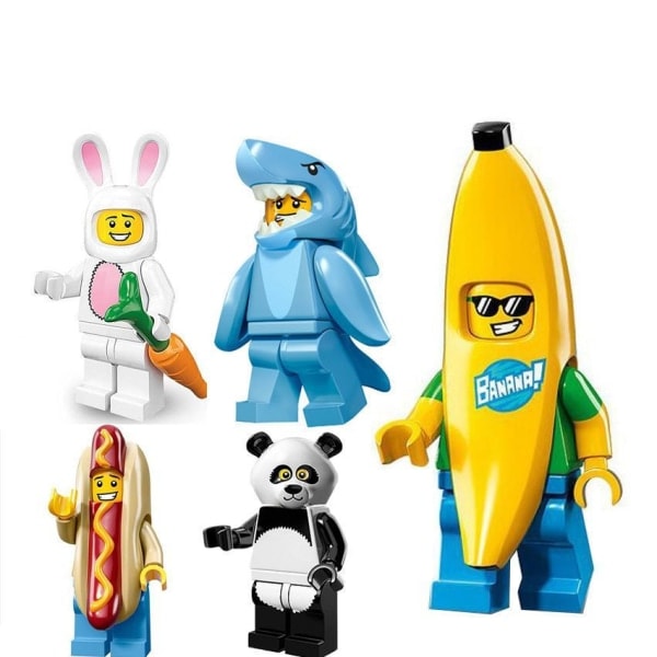 Tasker - Minifigurer af byggeklodser