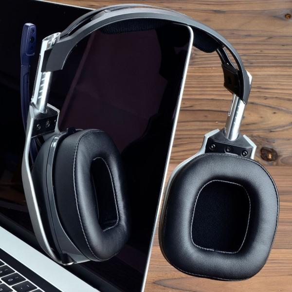 Slitstarka öronkuddar Pannband Memory Sponge Öronkudde för Astro A40TR Headset A