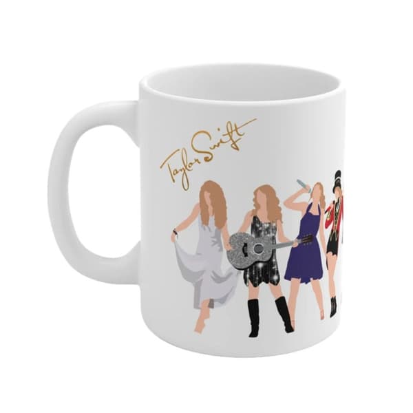 Taylor Swift Kahvimuki Setti, 4 kpl - Kaffeemugg Muggar 4