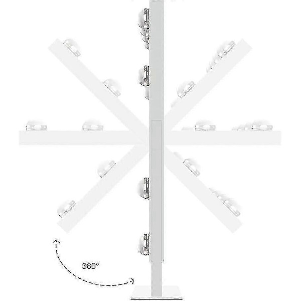 Hollywood Spegel 12 LED-lampor Hollywood Spegel, 3 färgbelysningslägen (Endast lampor) 2025:e