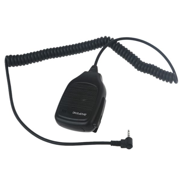 3,5 mm handmikrofon original Baofeng mikrofontillbehör för walkie-talkie BAOFEN UV3R T1