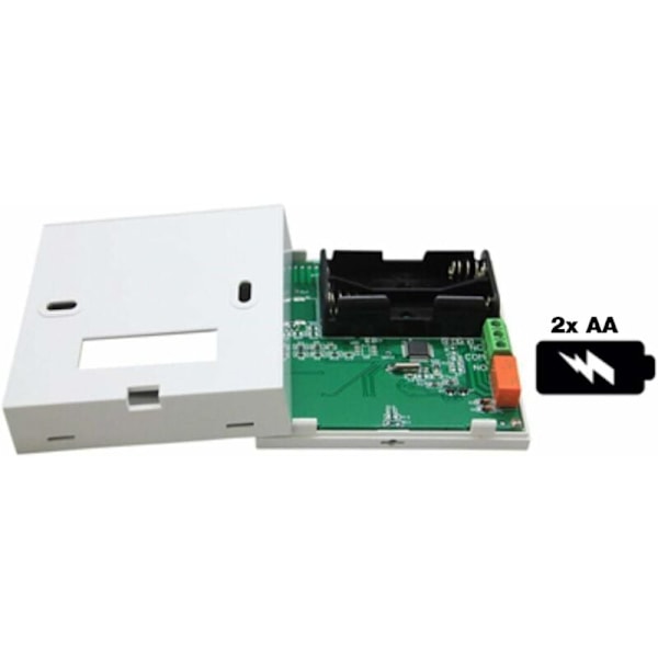 Digital varmetermostat med 2-leder tilslutning og 6+2 programmering