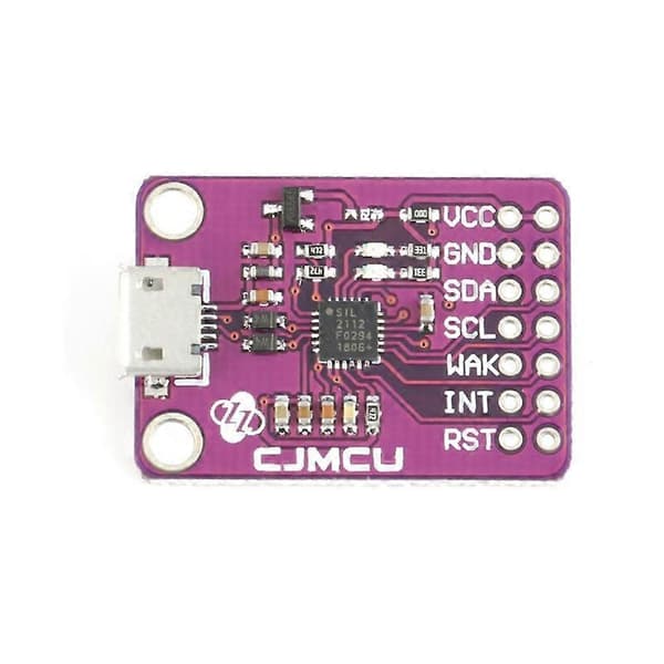 CP2112 Debug Board USB til I2C Kommunikasjonsmodul Modifisert Komponent Enhet