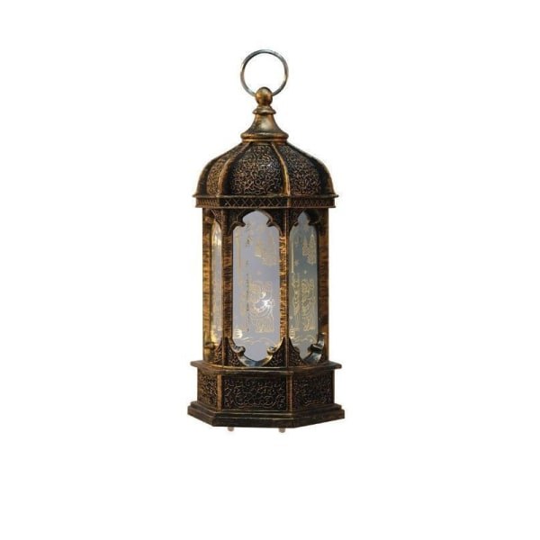 Eid Mubarak LED-tuulilyhtykoriste Islam Muslim Party Decora kulta onesize gold onesize