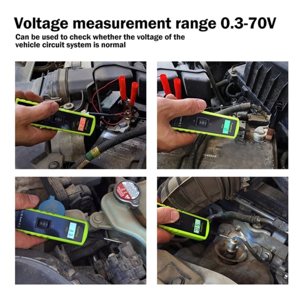 Bil Testare DC6/12/24V Digital Krets Testare, Tungt Ljus Testare Spänning Testare Elektrisk Test Penna