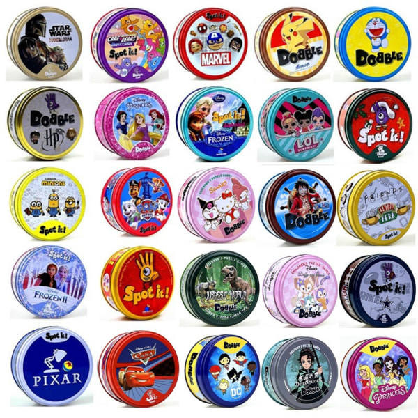 Matchende Spil Spot It Observation Sjovt Familiespil Teenage Mutant Ninja Turtles Teenage Mutant Ninja Turtles