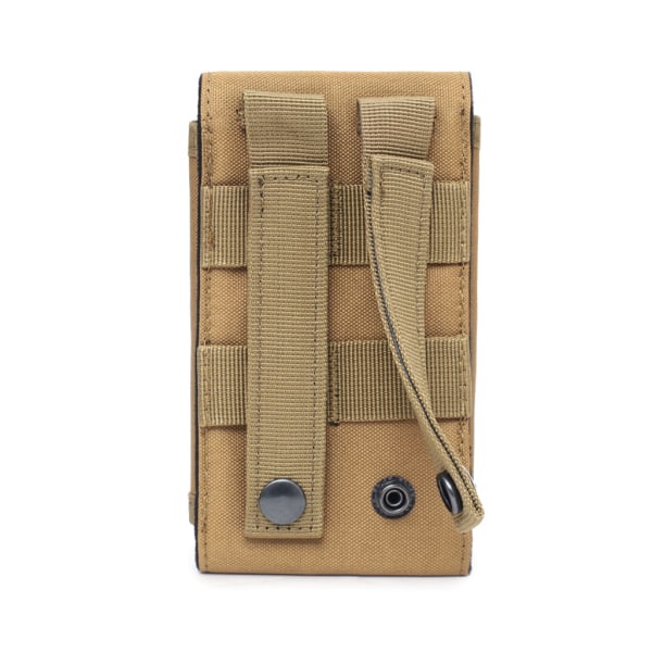 600D EDC Molle-väska utomhus mobiltelefon midjeväska västpaket mobilhållare camouflage