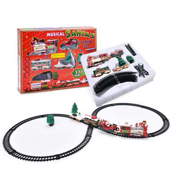 Juletogsett Polar Toy Toddler Elektrisk Fløyte Tra rød En Størrelse red One Size