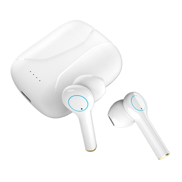 L31 Sports Bluetooth 5.0 TWS Hodetelefoner Headset Touch Control Hvit