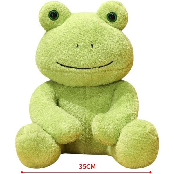 Groda gosedjur mjuk leksak, Kawaii groda plysch mjuk långben groda plyschdocka 35cm