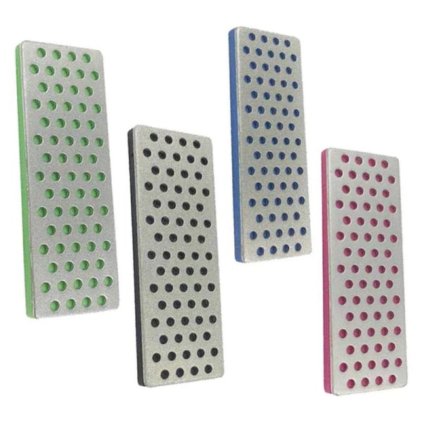 Ny 4stk/sæt 240 360 500 1000 korn diamant slibesten bac farve 4stk color 4pcs