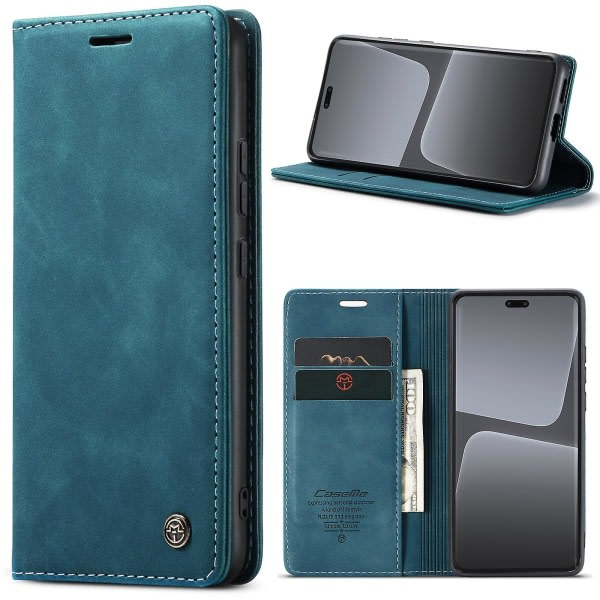 Caseme 013-serien til Xiaomi 13 Lite / Civi 2 5g etui Stativ Cover Blå