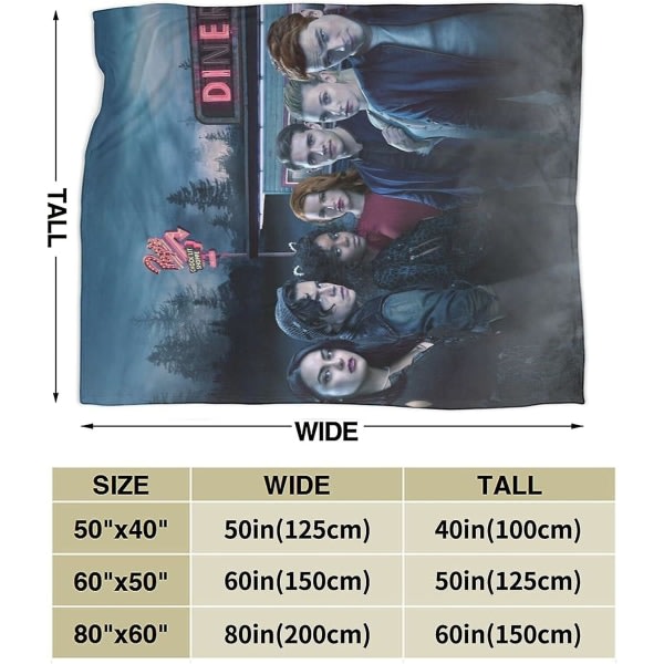 Riverdale Flanell Filt Sängkläder Fleece Filt Mjuk Thow Filtar Luftkonditionering Filt För Soffa Soffa Vardagsrum Sovrum-n96 50x40in 125x100cm
