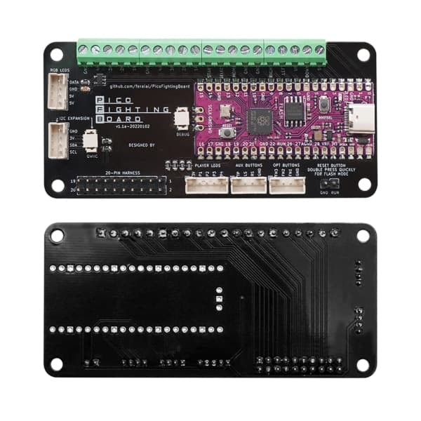 For Raspberry Pi Pico GP2040 Fighting Board til Nintendo Switch Spilkonsol V1.1A Picoboot Tastaturkonverter til PS3 null - B