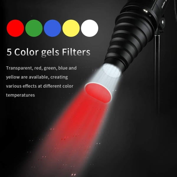 Aluminiumlegering Speedlite Strobe Flash Konsats